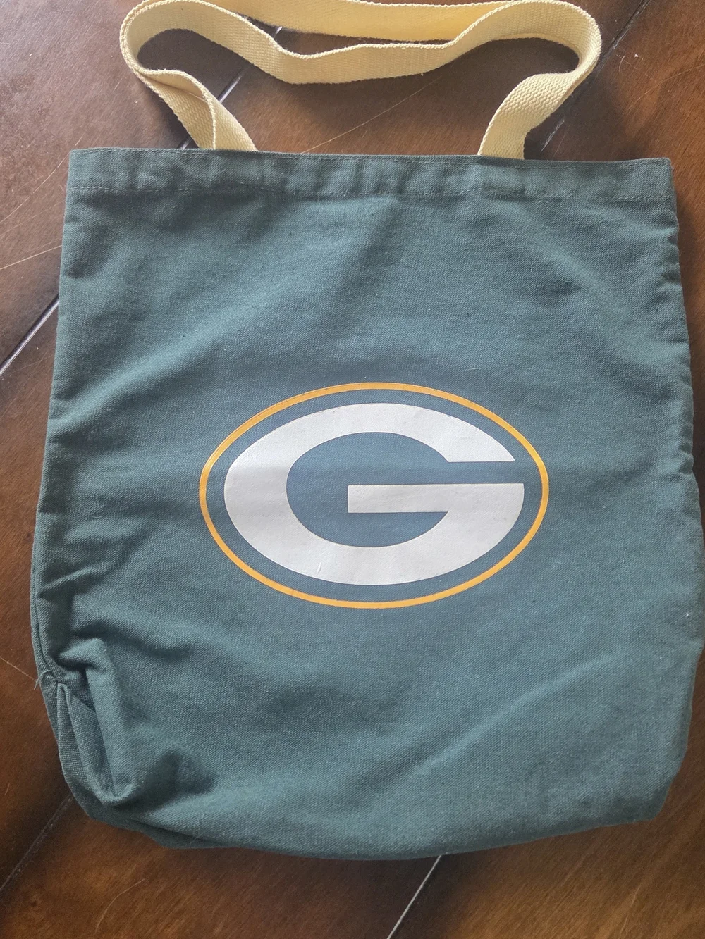 canvas Green Bay Packers tote bag